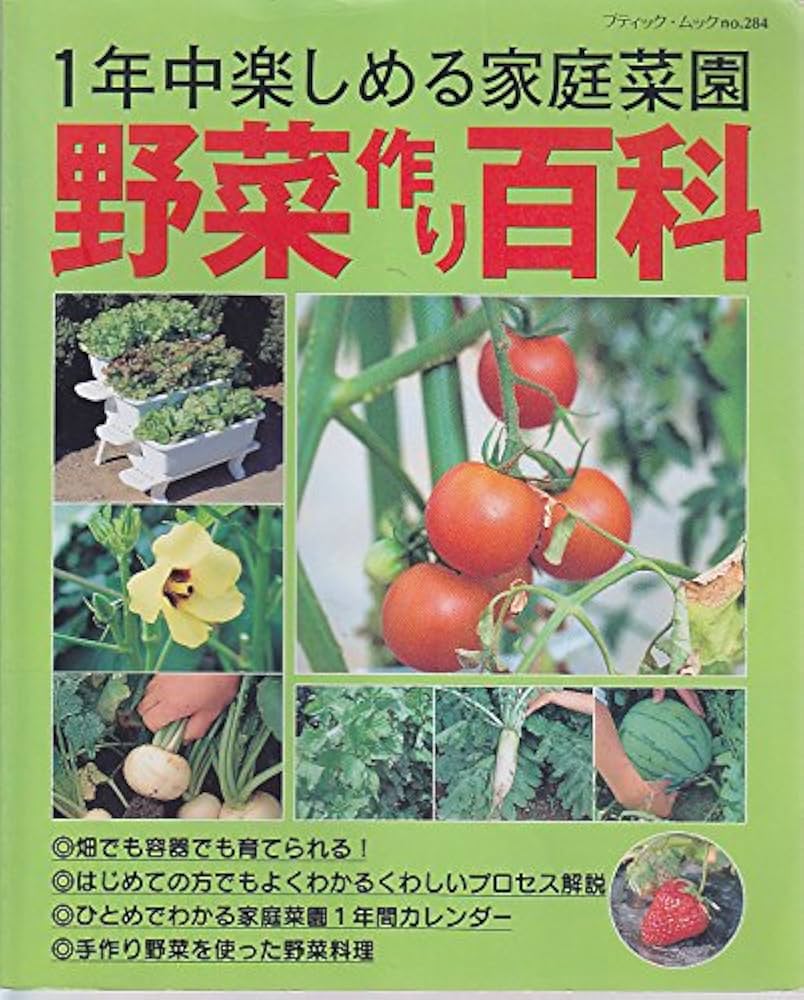 野菜作り百科: 1年中楽しめる家庭菜園 (ブティック・ムック No